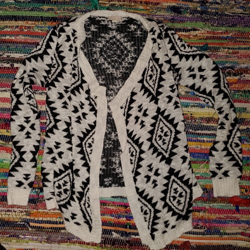 Adorable printed cardigan